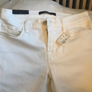 NWT J BRAND white skinny jeans, size 28